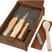BeaverCraft Spoon Carving Tool Set S13BOX wood carving set in gift box