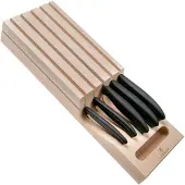 Victorinox SwissClassic 6.7143.5, 6-piece knife set including in drawer knife holder