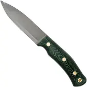Casström No.10 Swedish Forest Knife - Green Micarta with Fire striker Stainless