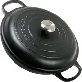 Le Creuset Campagnards casserole 30 cm, 3.5 L black