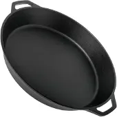 Lodge skillet/frying pan with two handles L17SK3, diameter approx. 43.2 cm