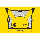 Abystyle - POKEMON Poster Pikachu Wink (91.5x61cm) - Juliste