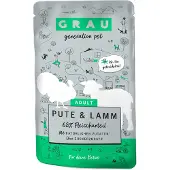 Grau 16x125g kalkkuna & lammas -kissanruoka