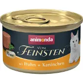 Animonda Vom Feinsten 12x85g kana + kani Adult -kissanruoka