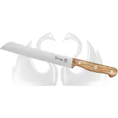 Due Cigni Tuscany 2C761-20OL bread knife 20 cm olive wood