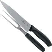 Victorinox SwissClassic 6.7133.2G 2-piece carving set, black