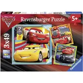 Disney Ravensburger Autot 3 Palapeli 3x49