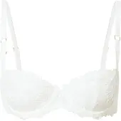 Chantelle Champs Elysees Half-Cup Balcony Bra - White - 75 C