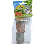 Jr Farm - Double-Roll Porkkana/Persilja 160 g - Pieneläimet - Pieneläinten lelut ja aktivointi - Aktivointilelut ja ruokapallot