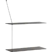 Woud Stedge Shelf (60 Cm) - Black - 60 CM
