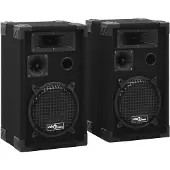 vidaXL Passiiviset Hi-Fi-lavakaiuttimet 2 kpl 800 W musta