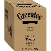 Greenies 3 x 170g/30kpl Petite -hammashoitoherkut koiralle