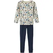 Name it Nightset Dark Sapphire Rays Pitkähihainen Pyjama
