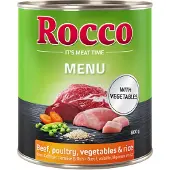 Rocco Menue nauta & siipikarja koiranruoka