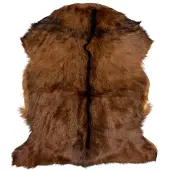 Bloomingville Nuk eläimen turkis 60x85 cm Ruskea