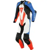 Dainese Laguna Seca 5 nahkakombi Musta/Valkoinen Miehet, size 26