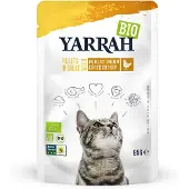 Yarrah 28x85g Fillets in Sauce luomukana Bio -kissanruoka