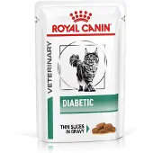 Royal Canin - Weight Management Diabetic Slices In Gravy Pouch Våtfoder för katt 85 g x 12 st - Kissat - Kissanruoka - Eläinlääkärin märkäruoka kissalle
