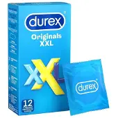 Durex XXL Originals -kondomi 12 kpl