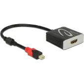 DeLOCK 65302, 0,2 m, Mini DisplayPort, HDMI, Uros, Naaras, 3840 x 2160 pikseliä