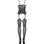 Obsessive Fabulous Bodystocking - Black - One size