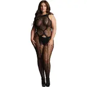 Shots kokovartaloasu Crotchless Leopard Bodystocking