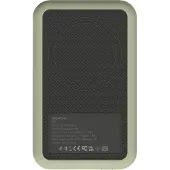 Kreafunk Varavirtalähde - Qi-lataukseen - Dusty Olive - 5 000 mA - - OneSize - Varavirtalähteet
