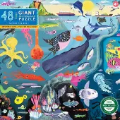 Eeboo Giant Puzzle 48 Pcs - Within The Sea - Multi/patterned - ONE SIZE