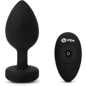 B-Vibe VIBRATING JEWEL PLUG XXL - BLACK