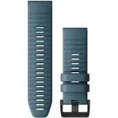 Garmin QuickFit 26 silicone wrist strap (blue-gray / black buckle) (010-12864-03)