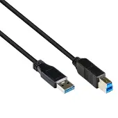 Alcasa electronik Good Connections - USB cable - USB Type A to USB Type B - 5 m