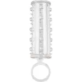 Calexotics Sensation Enhancer – Nystyröity Penishiha Kivesrenkaalla