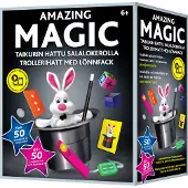 Martinex PLAY Amazing Magic Taikurin hattu 50 temppua taikurisetti