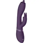 Shots toys VIVE Nilo Pinpoint Rotating G-spot Rabbit Purple