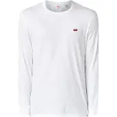 Levi's Ls Original Hm Tee Ls Cotton + - White - XS