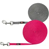 Trixie - Tracking Leash Extra Light XS-S 10M/10mm Graphite - Koirat - Koiran koulutus ja koiraurheilu - Jälkiliinat