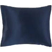 Lenoites Mulberry Silk Pillowcase, 50X65 - Navy - 50X 60CM