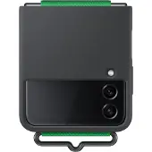 Samsung Z Flip4 Silicone Cover With Strap