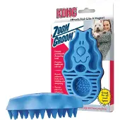 Kong Zoom Groom hierontaharja sininen koiralle