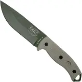 ESEE Model 5 OD blade, desert tan handle 5P-OD with kydex sheath+ belt clip