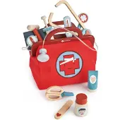 Tender Leaf Toys Doctor's Bag - Multi/patterned - ONE SIZE