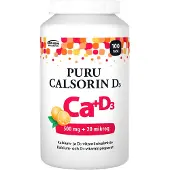Orion Puru Calsorin 500mg + D3 20mcg 100 purutabl
