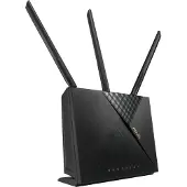 Asus 4G-AX56 reititin - - WiFi 6 - Nopeus jopa 1800 Mbps - 4 LAN-porttia - 80 MHz