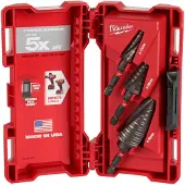 Milwaukee Porrasporanterä Shockwave 48899266; 4-12/4-20/4-30 mm; 3 kpl.