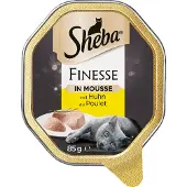 Sheba 22x85g Mousse, kana kissanruoka