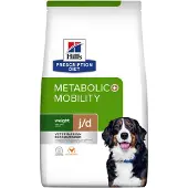 Hill's Pet Nutrition - Metabolic + Mobility Chicken - Kuivaruoka koirille 4 kg - Koirat - Koiranruoka - Eläinlääkärikuivaruoka koiralle