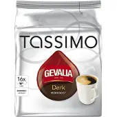 Gevalia | Dark - 16 kapselia Tassimo-koneisiin