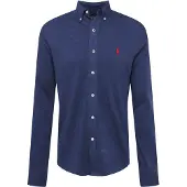 Ralph Lauren Featherweight Mesh-Lsl-Knt - Navy - XL