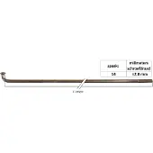 Sapim Leader Inox J-bend Pinnat 100 Yksiköt