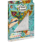 Grafix - Paint By Number Giraffe Canvas + 12 paints - (K-150071)